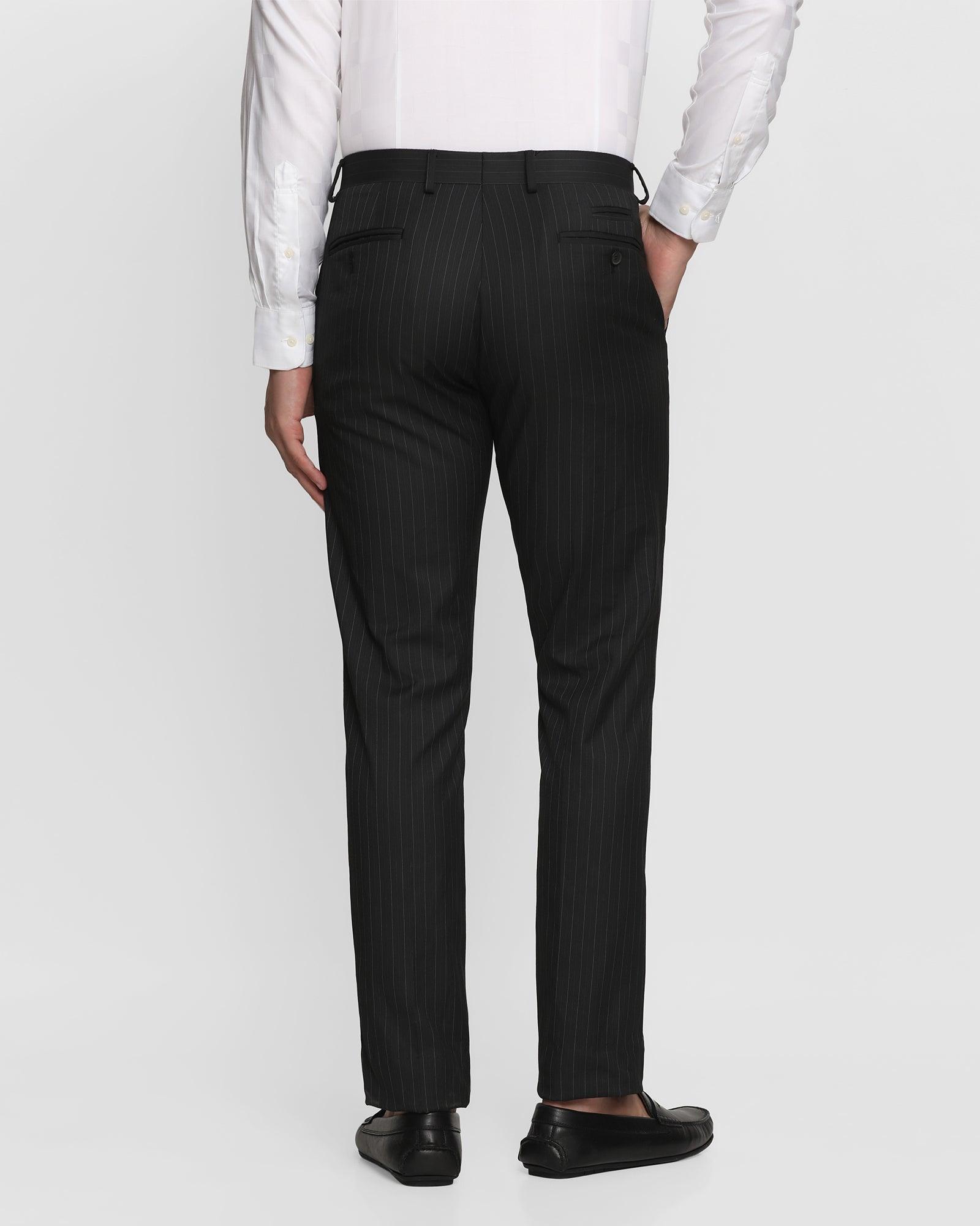 Black Stripes Pants Horizontal Stripe Pattern Harajuku Straight Wide Pants  High Waisted Casual Trousers 4XL 5XL 6XL - AliExpress